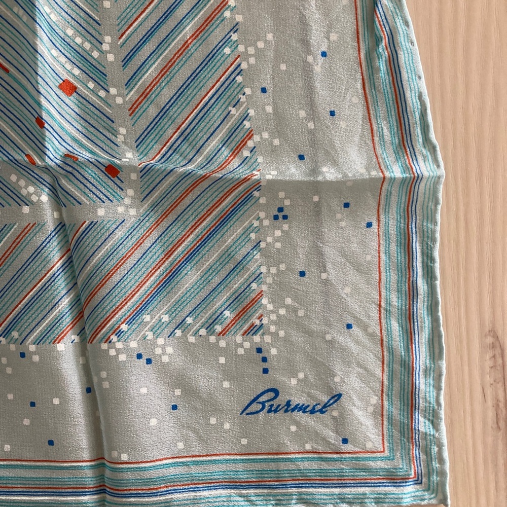 Burmel Striped Pattern Scarf